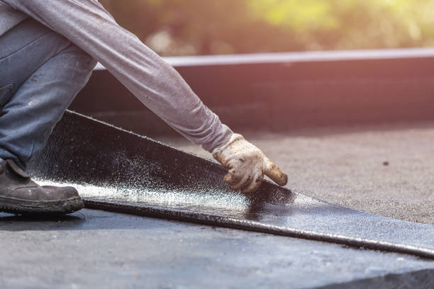Professional Waterproofing technician working in Clarks Hill, IN